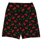 Killer Cherries Yoga Shorts - Goth Cloth Co.6300897_9079