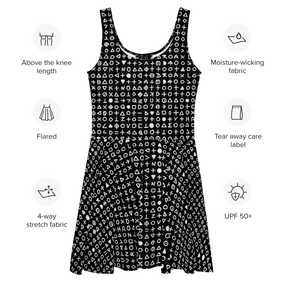 Killer's Code Skater Dress - Goth Cloth Co.5553377_9613