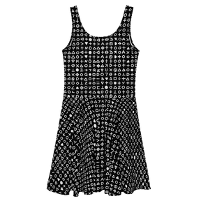 Killer's Code Skater Dress - Goth Cloth Co.5553377_9613