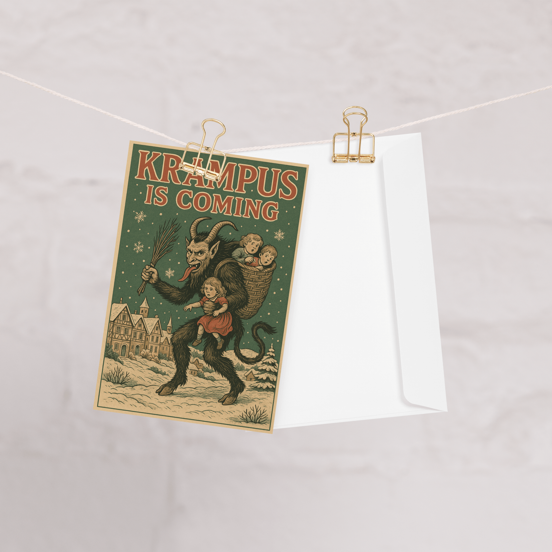 Krampus is Coming Holiday Card - Goth Cloth Co.3208182_14457