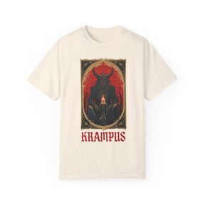 Krampus Tarot Card Comfy Tee - Goth Cloth Co.T-Shirt24061474453287802112