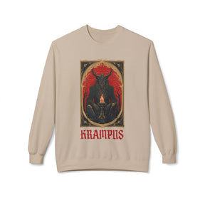 Krampus Tarot Card Sweatshirt - Goth Cloth Co.Sweatshirt10197958489074177448