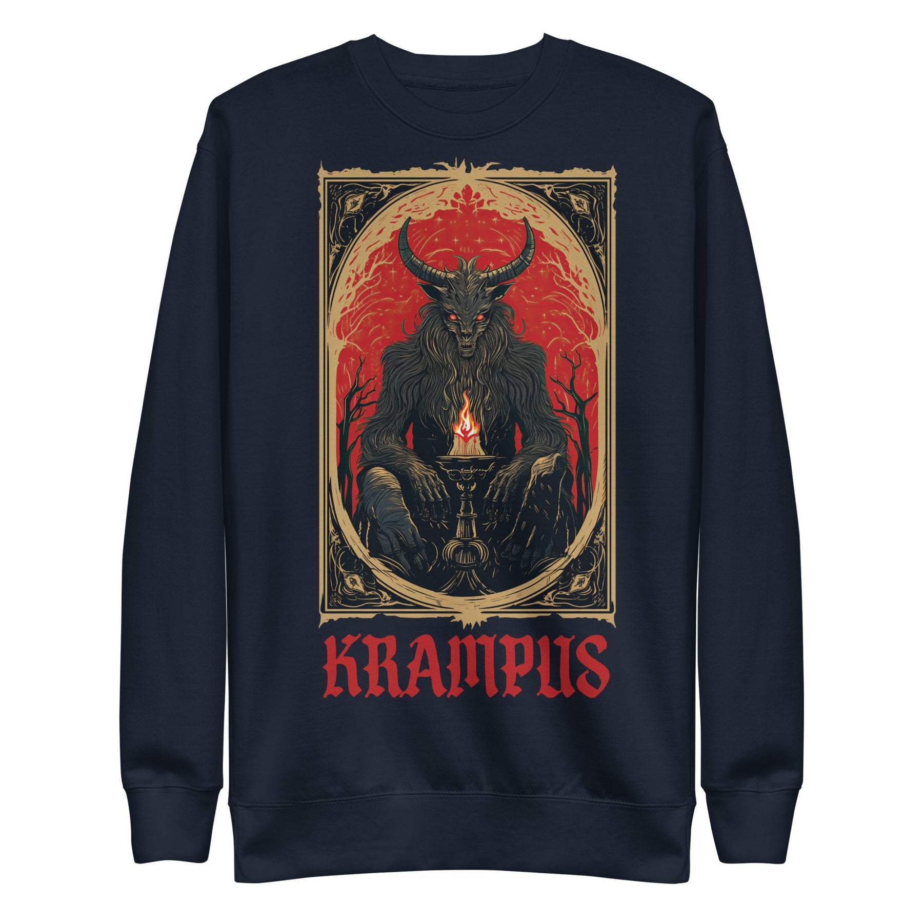 Krampus Tarot Unisex Sweatshirt - Goth Cloth Co.2124804_13252