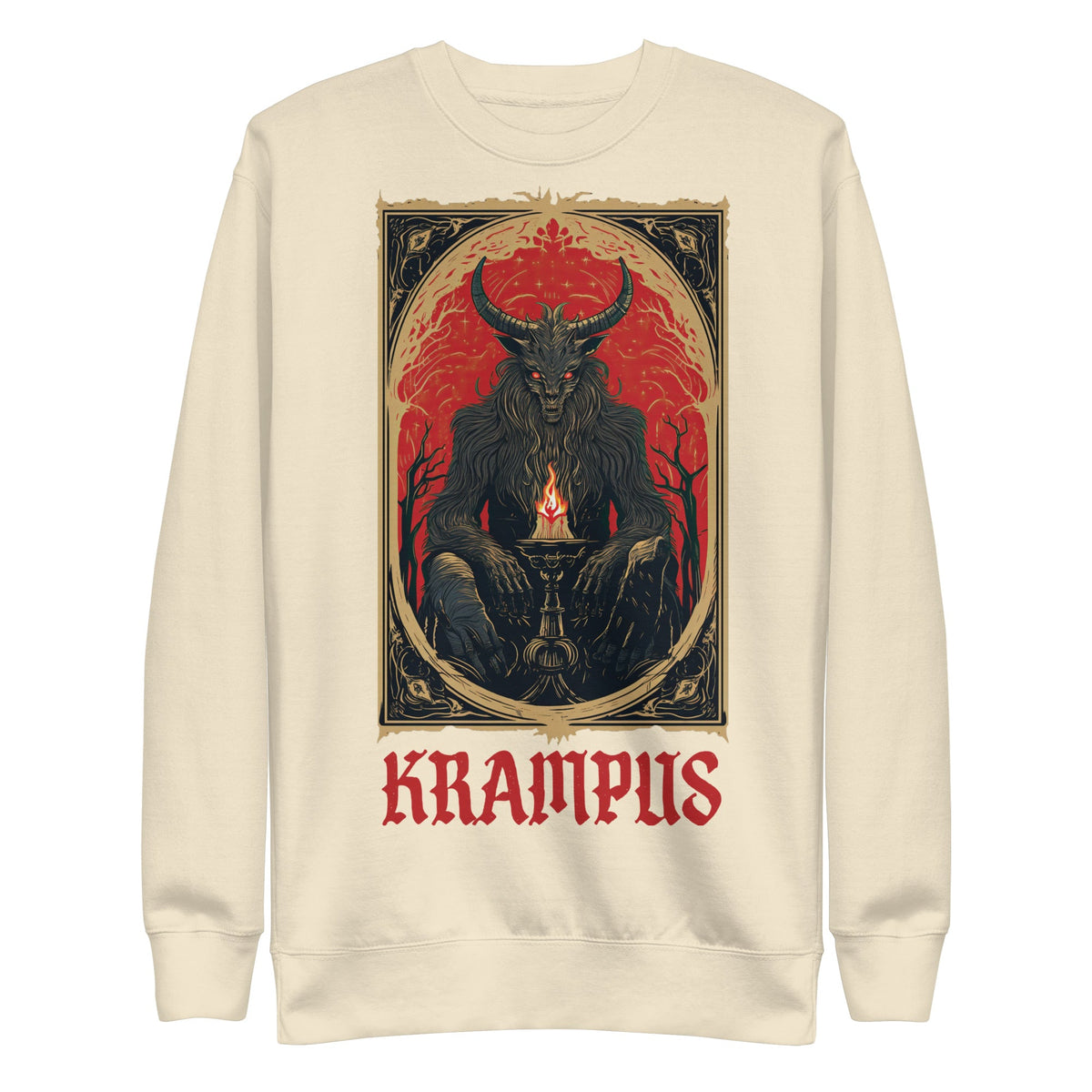 Krampus Tarot Unisex Sweatshirt - Goth Cloth Co.2124804_20357