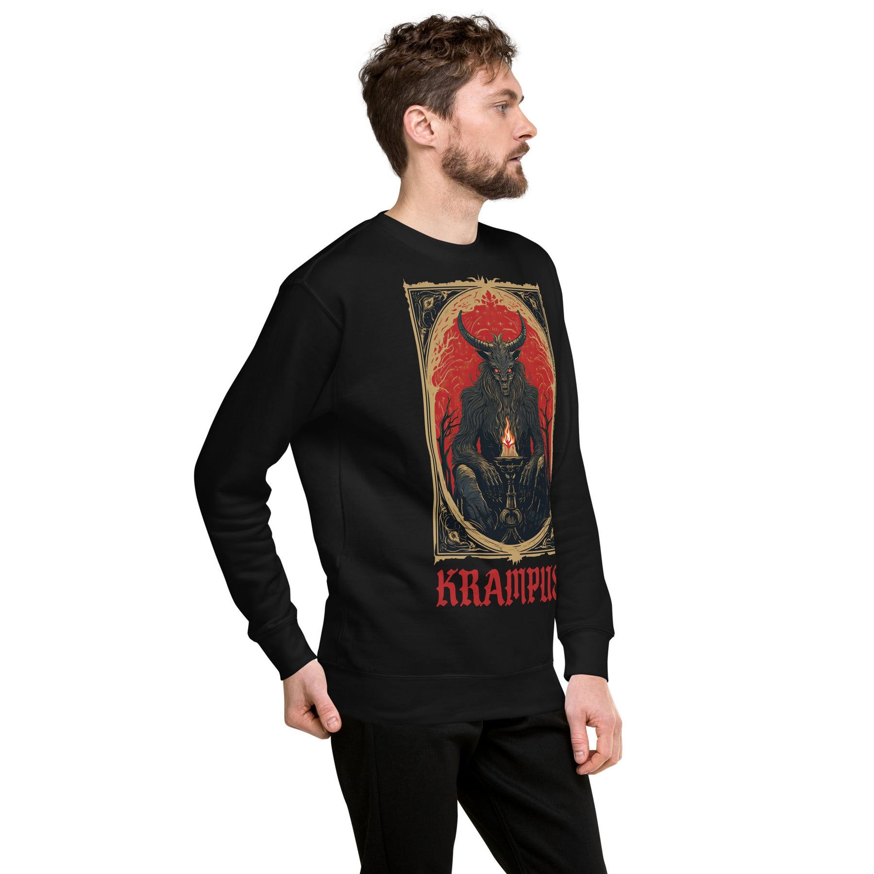 Krampus Tarot Unisex Sweatshirt - Goth Cloth Co.2124804_20363