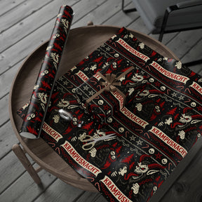 Krampusnacht Gift Wrap - Goth Cloth Co.Home Decor32270480084180281488