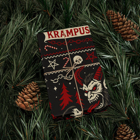 Krampusnacht Gift Wrap - Goth Cloth Co.Home Decor32270480084180281488