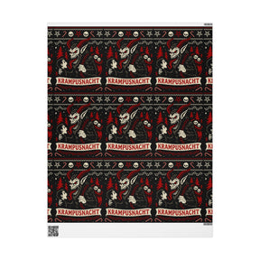 Krampusnacht Gift Wrap - Goth Cloth Co.Home Decor33336410223580375594