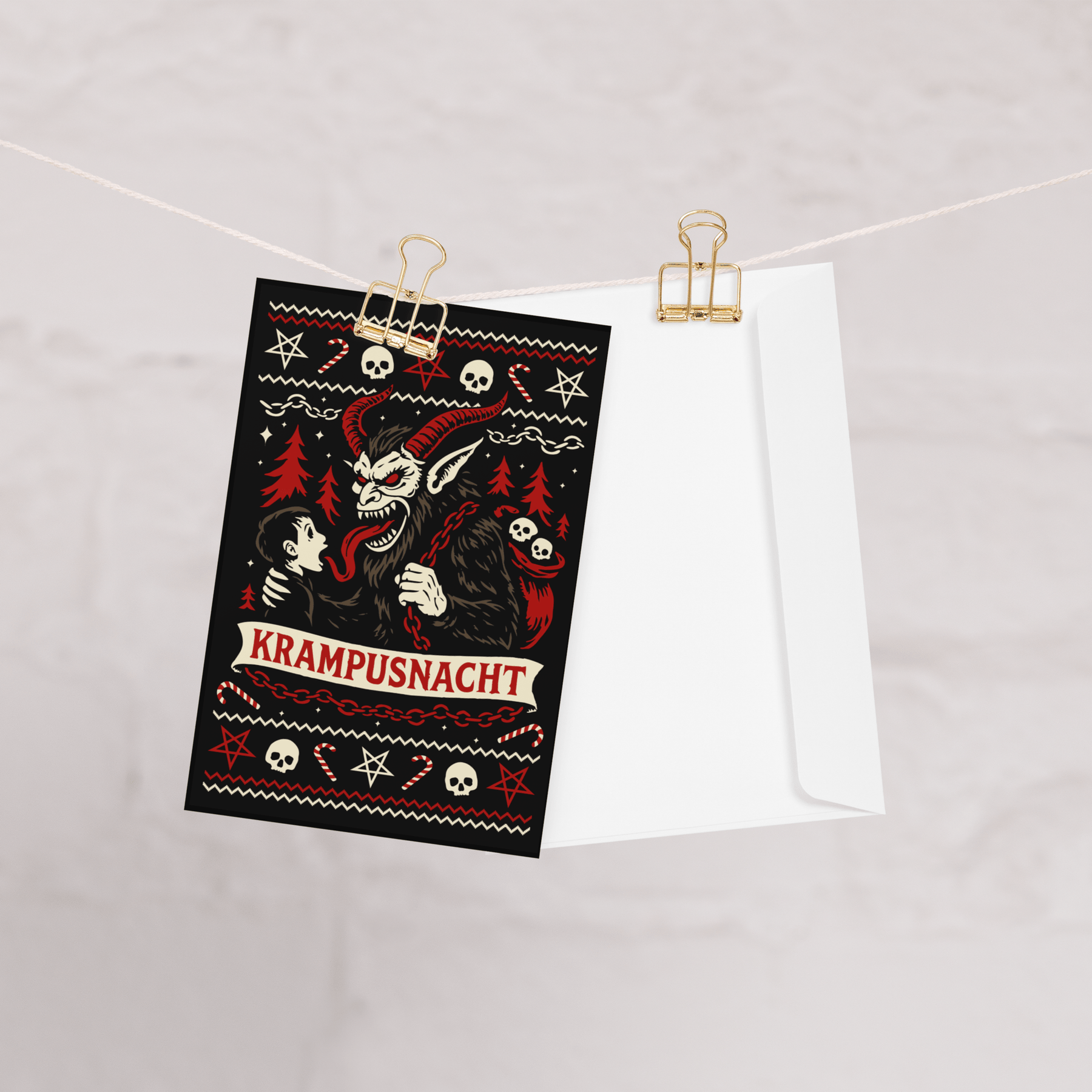 Krampusnacht Holiday Card - Goth Cloth Co.3015460_14457