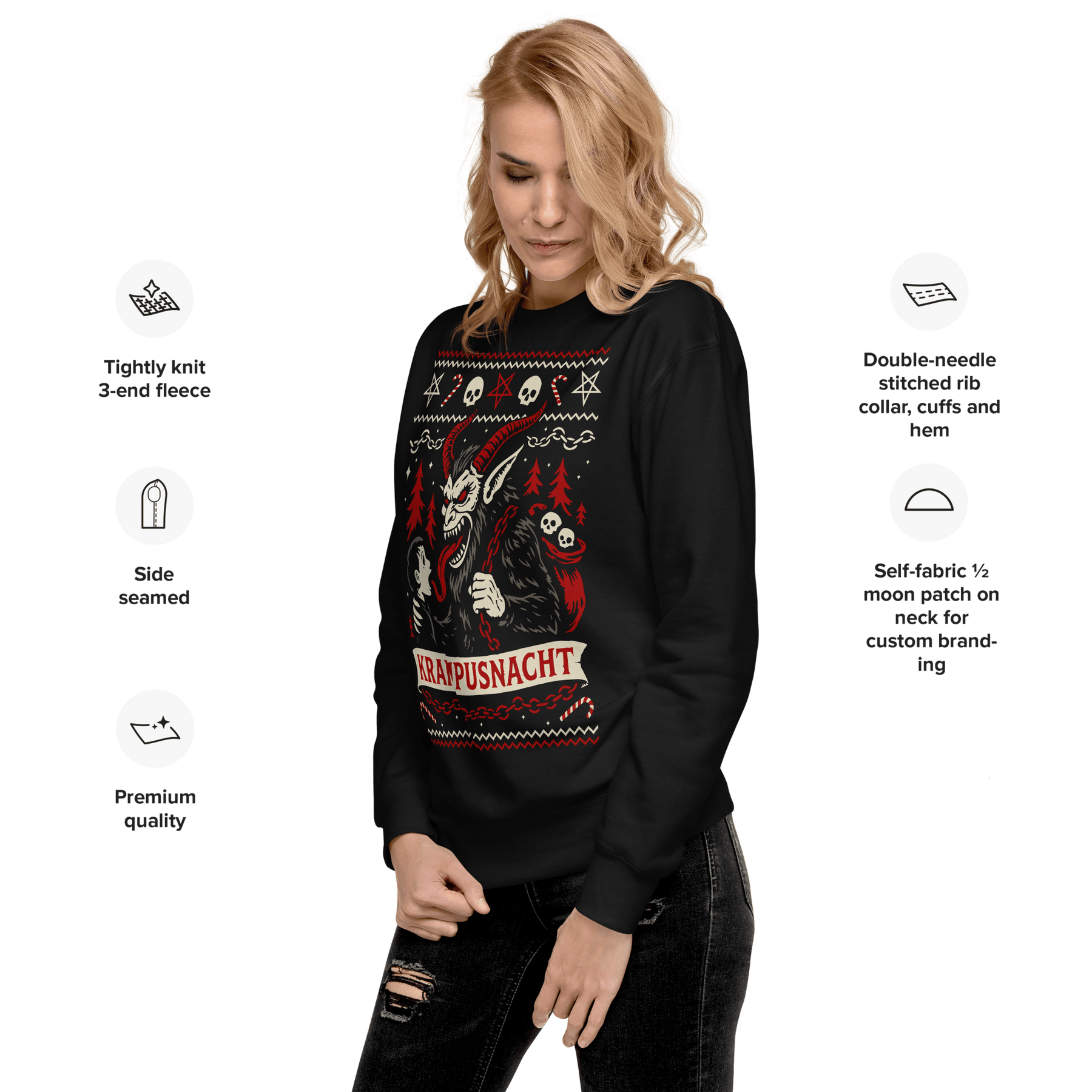 Krampusnacht Unisex Sweatshirt - Goth Cloth Co.9797711_11254