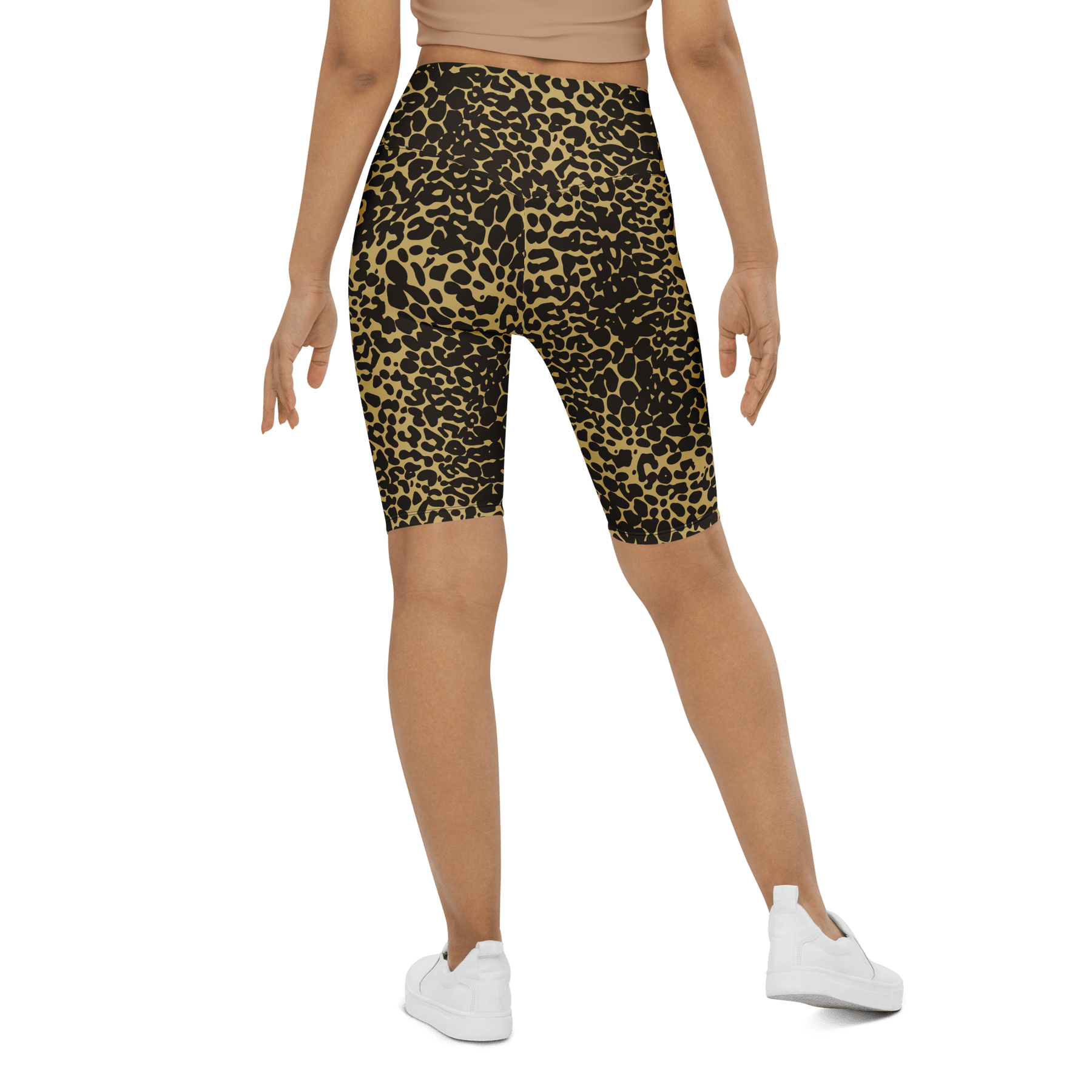 Leopard Biker Shorts (Ready to Ship) - Goth Cloth Co.final sale