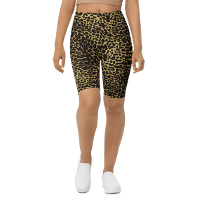 Leopard Biker Shorts (Ready to Ship) - Goth Cloth Co.final sale