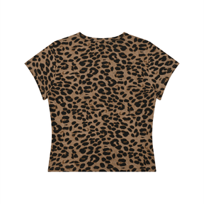 Leopard Print Baby Tee