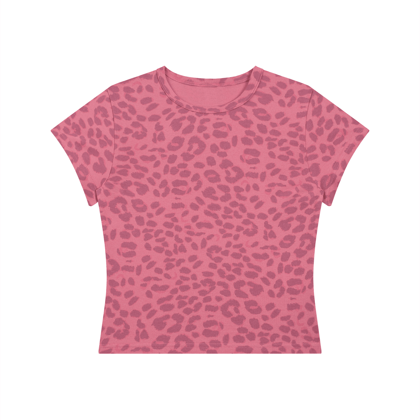 Leopard Print Baby Tee
