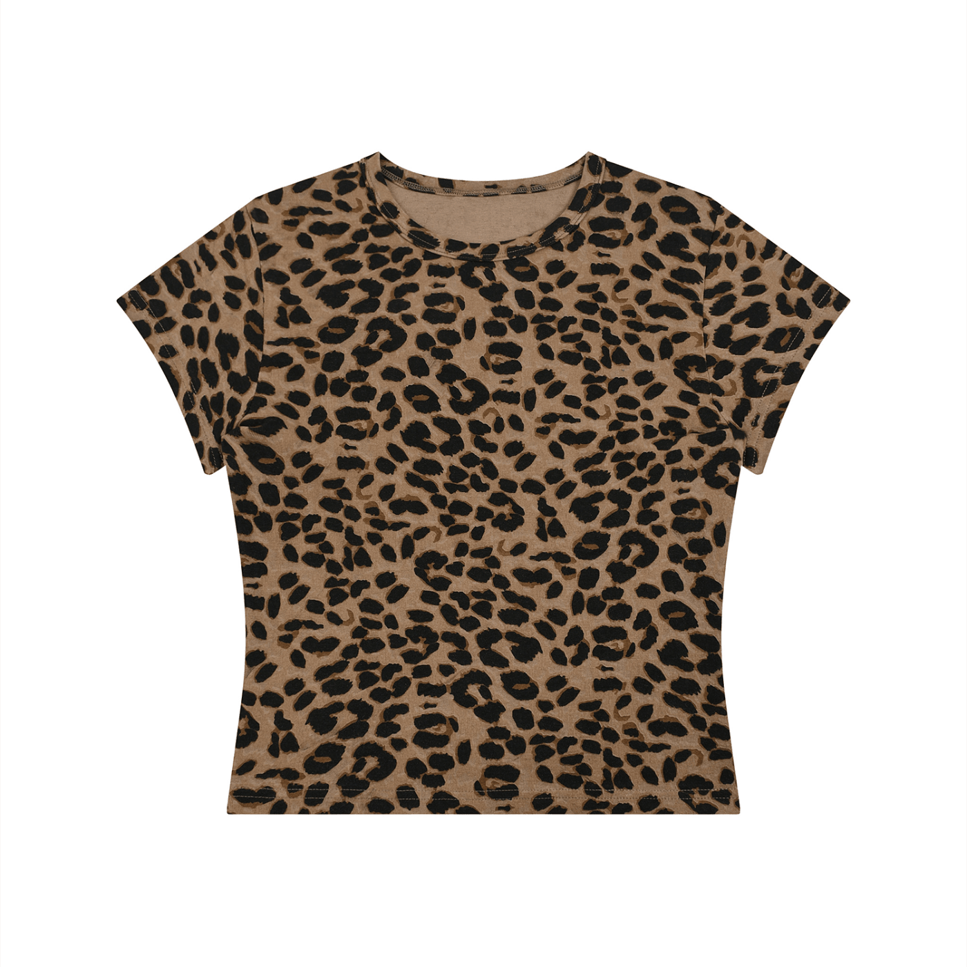 Leopard Print Baby Tee
