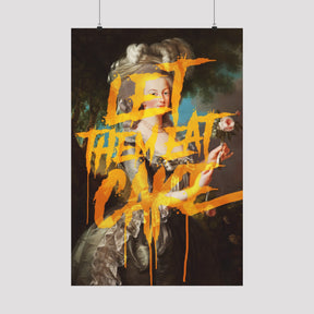 Let Them Eat Cake Graffitti Poster - Goth Cloth Co.Poster44165376382106986031