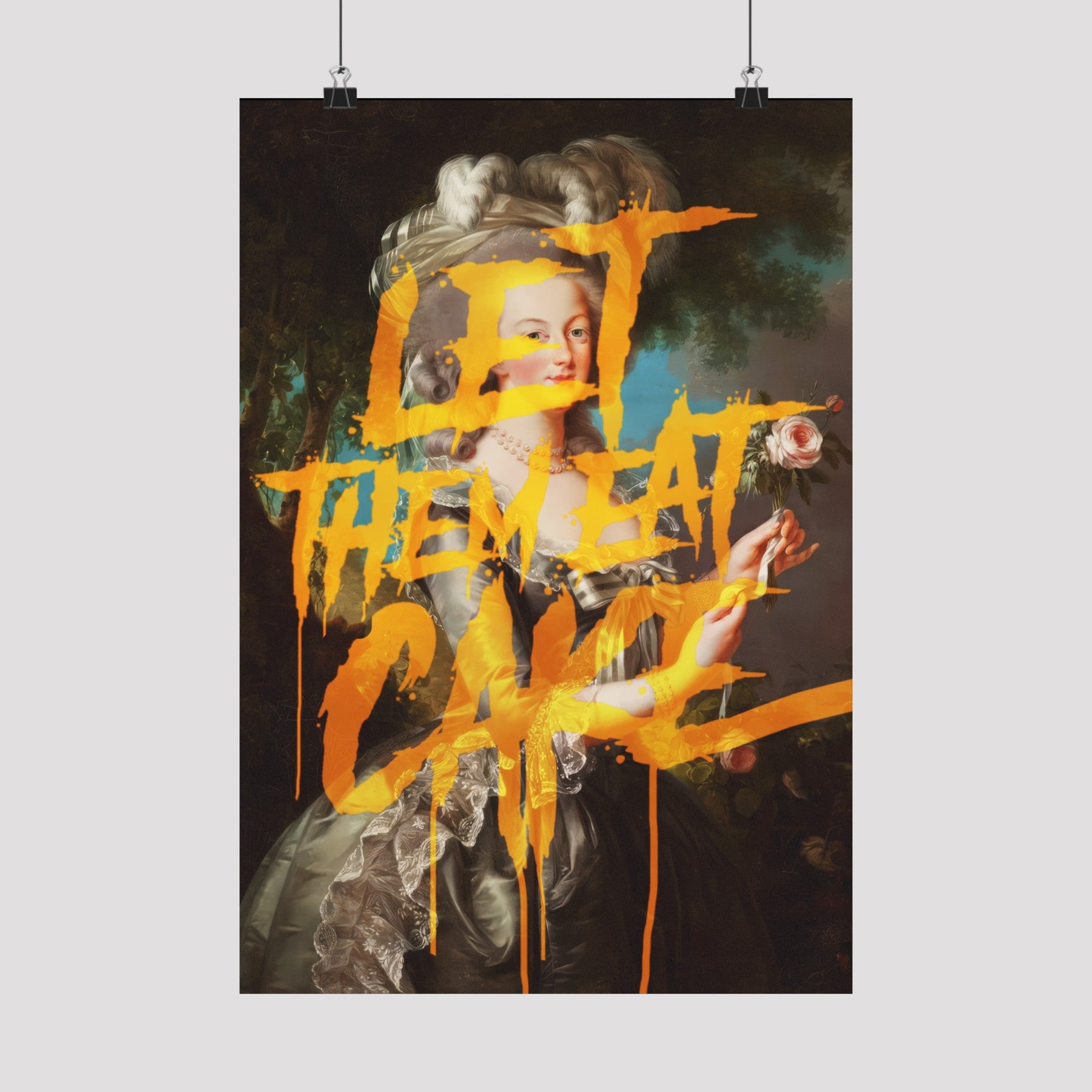 Let Them Eat Cake Graffitti Poster - Goth Cloth Co.Poster53894773061487059336