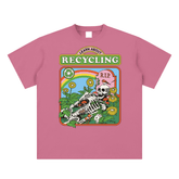 Let's Learn About Recylcing Unisex Comfy Tee (READY TO SHIP) - Goth Cloth Co.