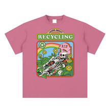 Let's Learn About Recylcing Unisex Comfy Tee (READY TO SHIP) - Goth Cloth Co.