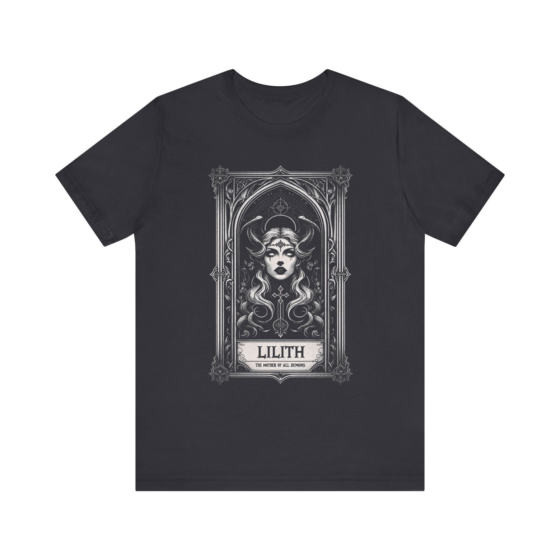 Lilith Short Sleeve Tee - Goth Cloth Co.T - Shirt18918428115172764795