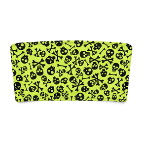 Lime Bones Bandeau Bikini Top - Goth Cloth Co.3132673_22682