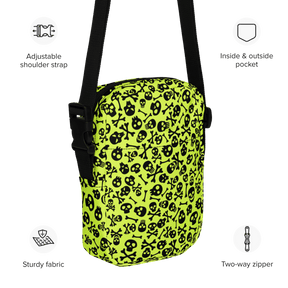 Lime Bones Crossbody Bag - Goth Cloth Co.6062199_19256