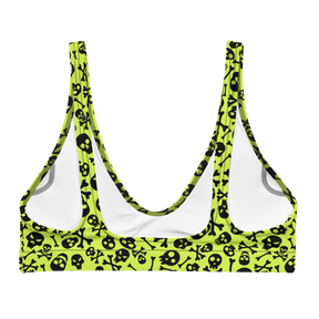 Lime Bones Sport Bikini Top (Ready to Ship) - Goth Cloth Co.5373487_1203A