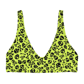 Lime Bones Sport Bikini Top (Ready to Ship) - Goth Cloth Co.5373487_1203A