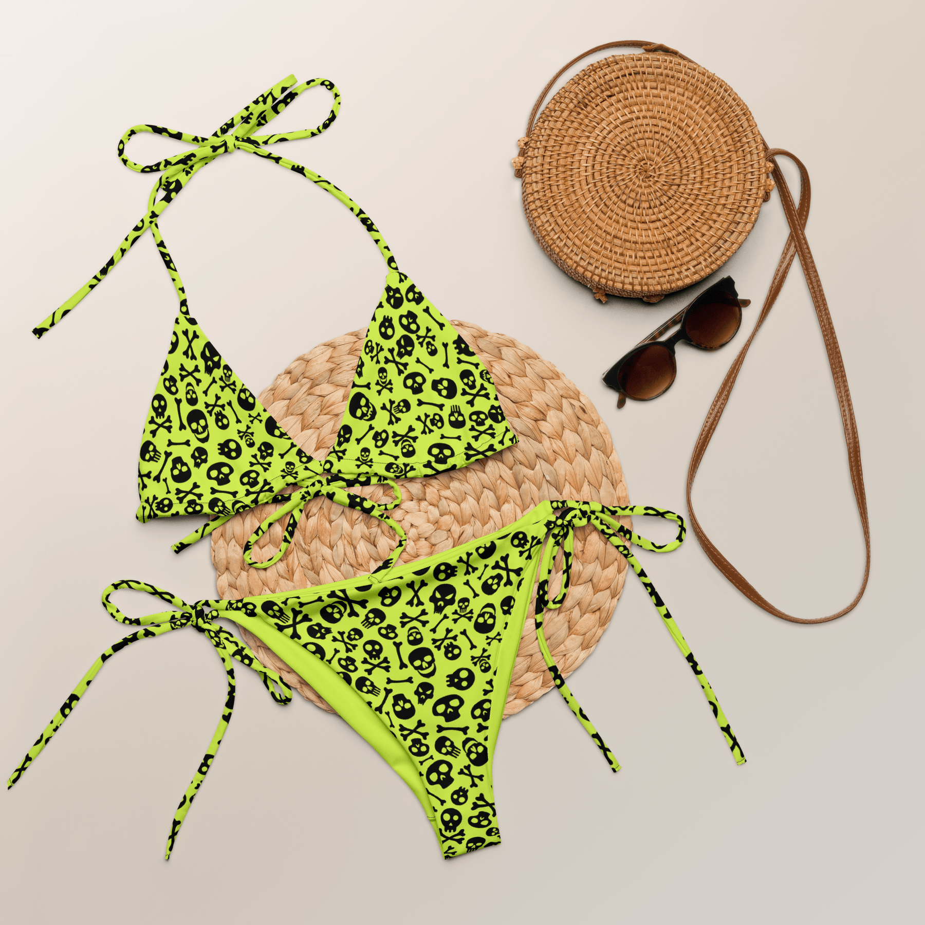 Lime Bones String Bikini Bottom - Goth Cloth Co.8235473_16575