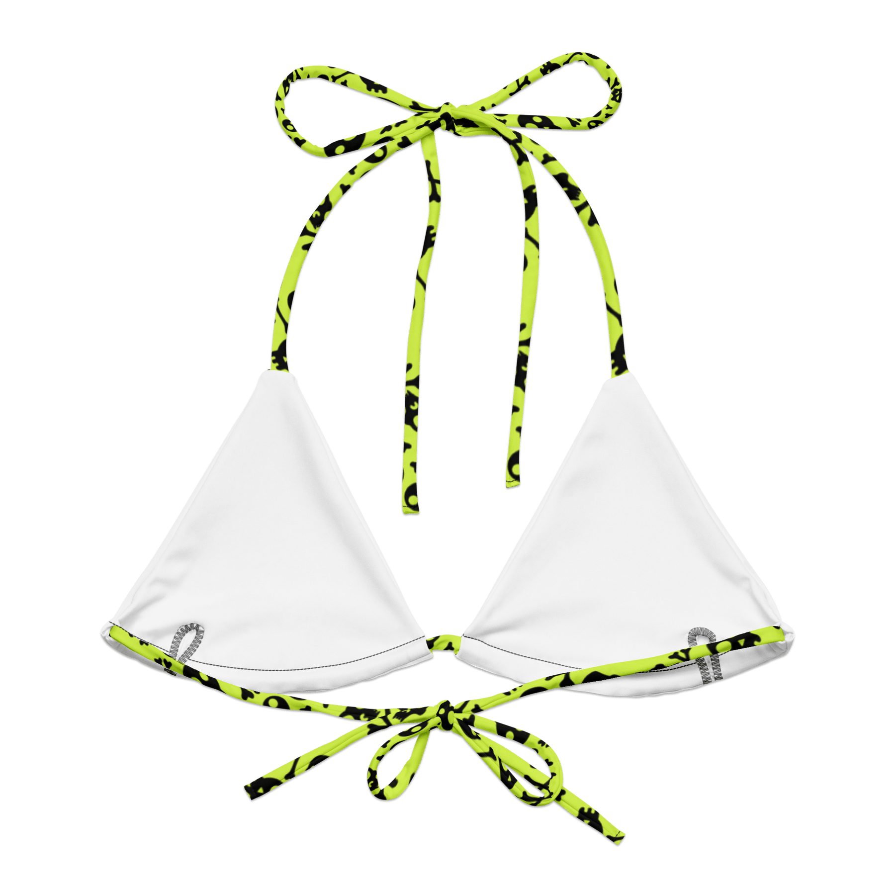 Lime Bones String Bikini Top - Goth Cloth Co.2892026_16564