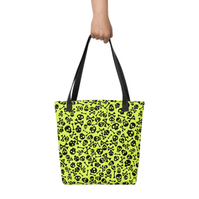 Lime Bones Tote bag - Goth Cloth Co.2327052_4533
