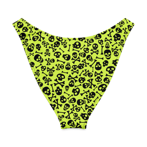 Lime Bones V - Cut Bikini Bottom - Goth Cloth Co.3457573_22693