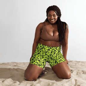 Lime Bones Yoga Shorts - Goth Cloth Co.2298704_9079