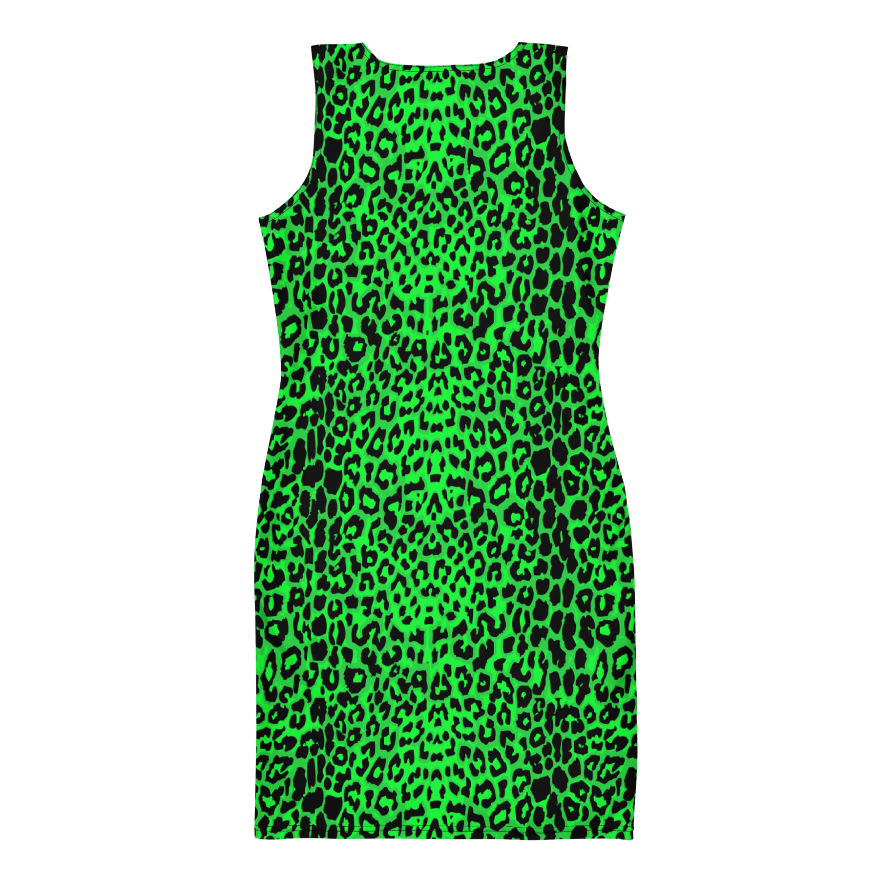 Lime Leopard Bodycon Dress - Goth Cloth Co.7166551_7788
