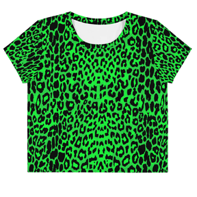 Lime Leopard Crop Top - Goth Cloth Co.4085626_9340