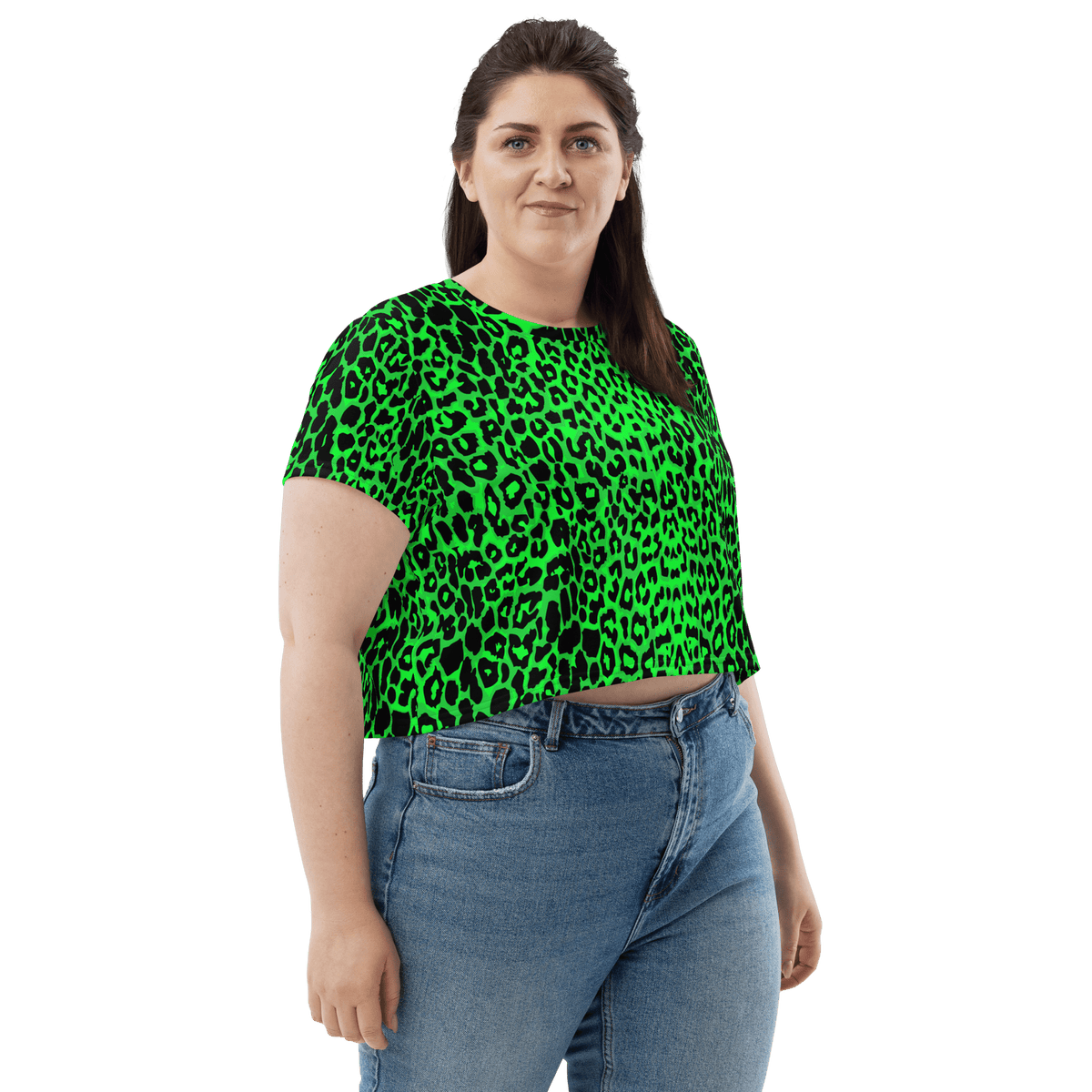 Lime Leopard Crop Top - Goth Cloth Co.4085626_9340