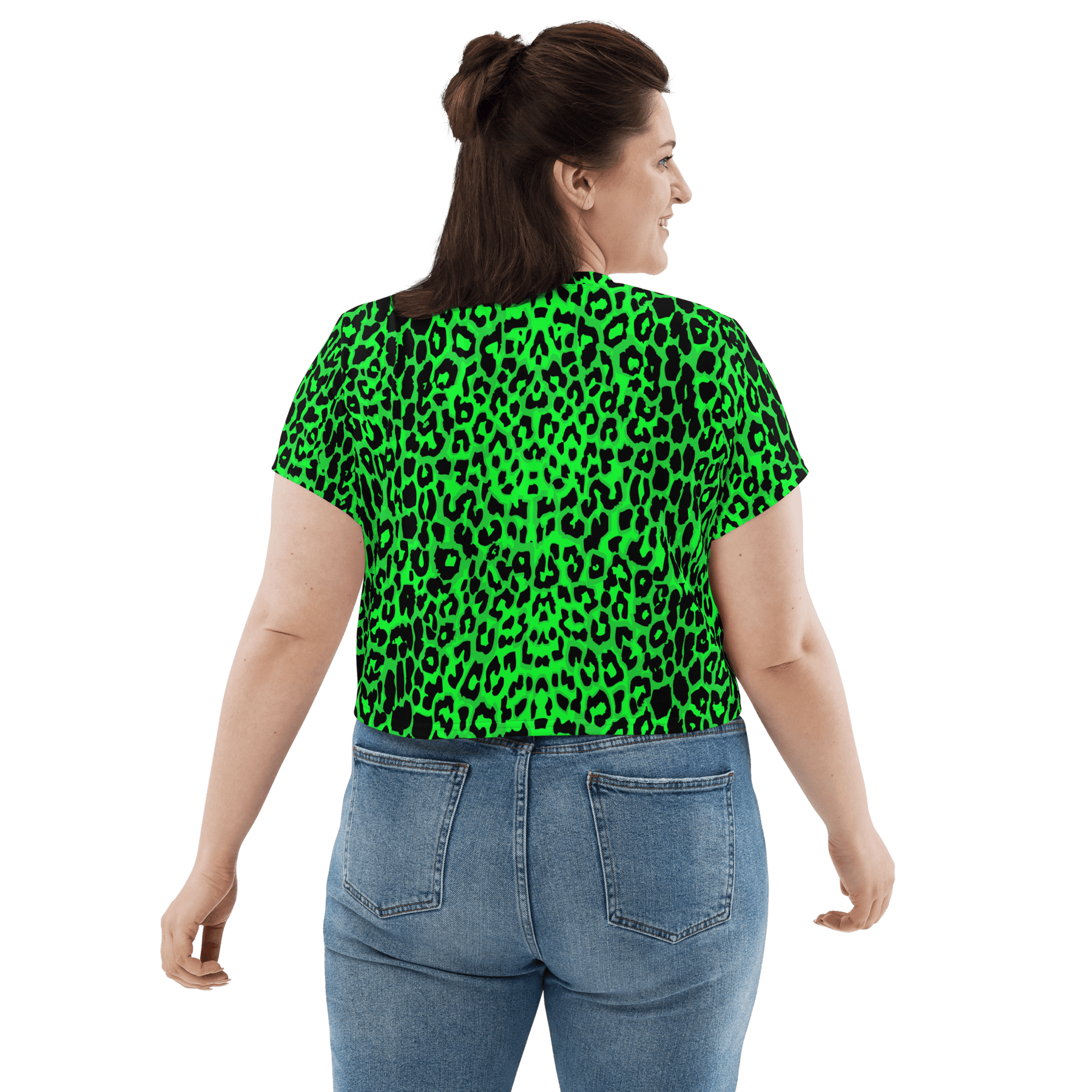 Lime Leopard Crop Top - Goth Cloth Co.4085626_9340