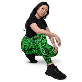 Lime Leopard Crossover Leggings with Pockets - Goth Cloth Co.3399478_14137