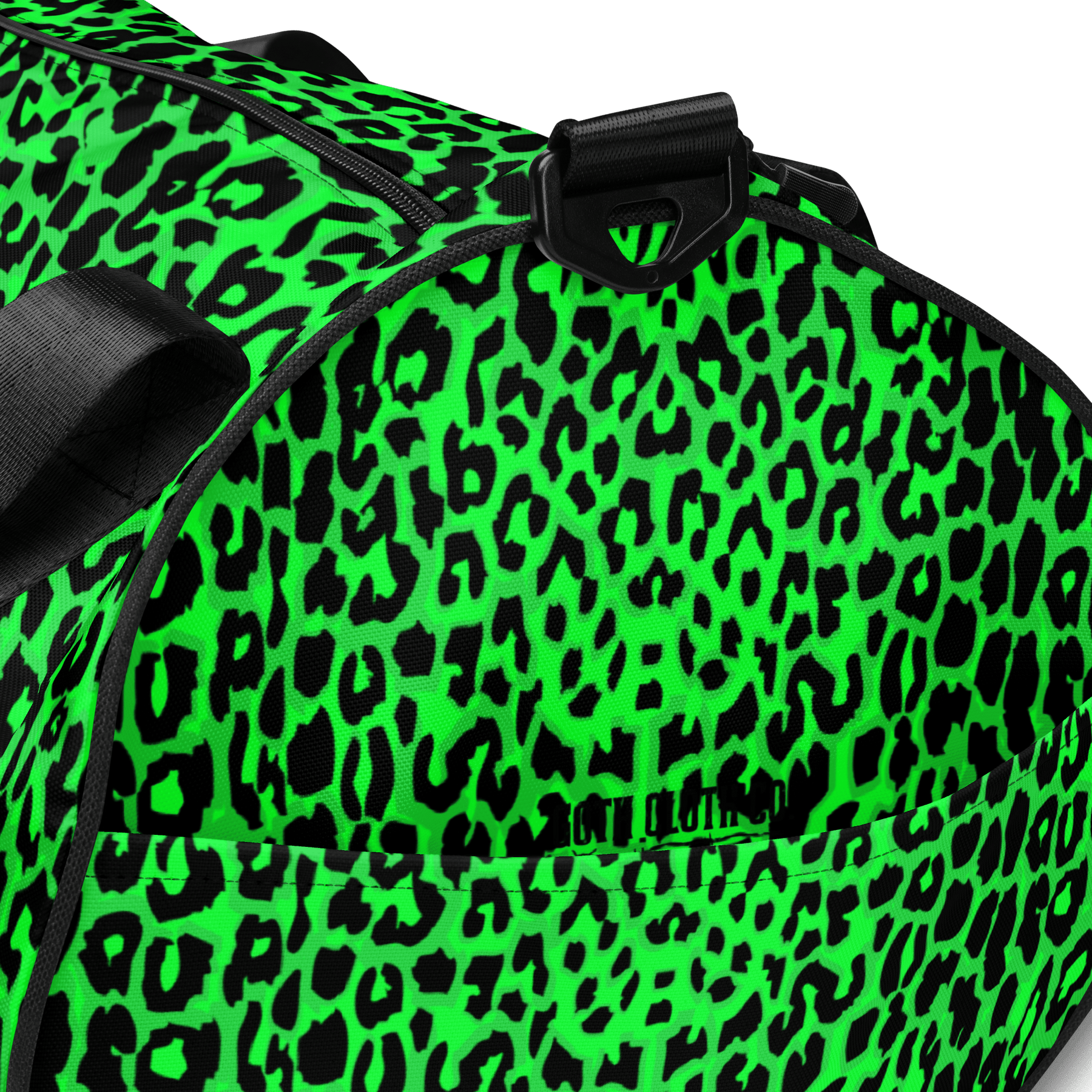 Lime Leopard Duffle Bag - Goth Cloth Co.gymwear3933216_15155