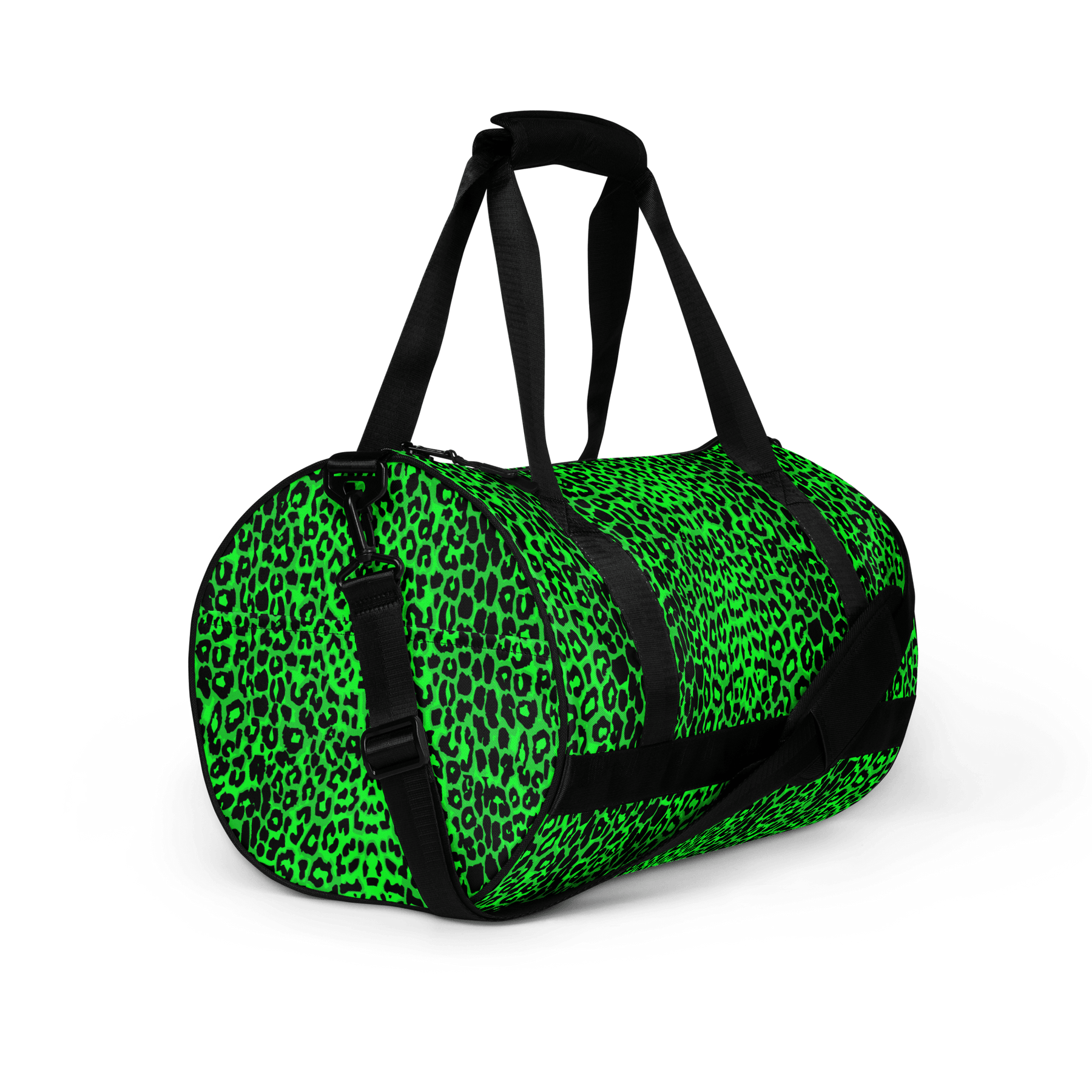 Lime Leopard Duffle Bag - Goth Cloth Co.gymwear3933216_15155