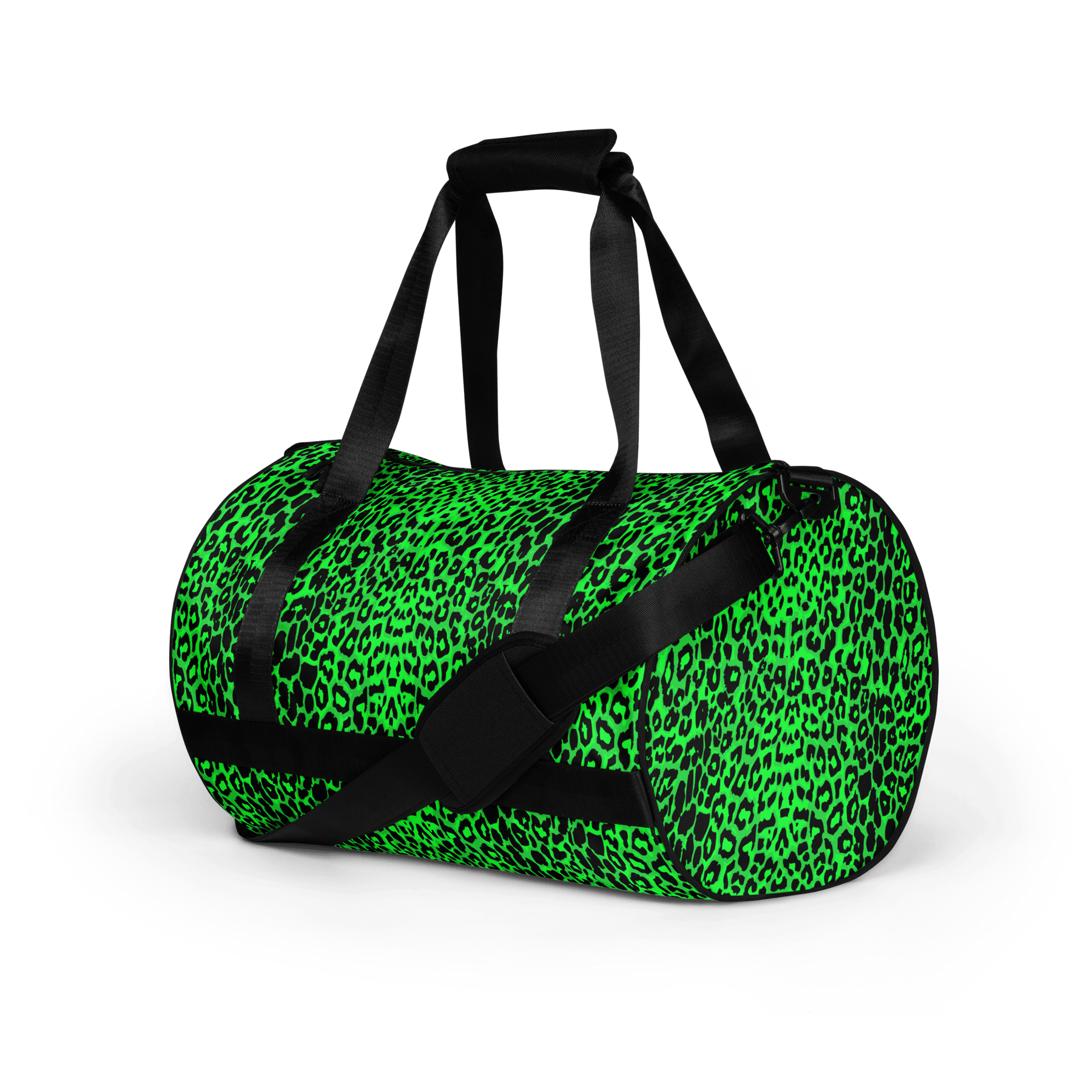 Lime Leopard Duffle Bag - Goth Cloth Co.gymwear3933216_15155