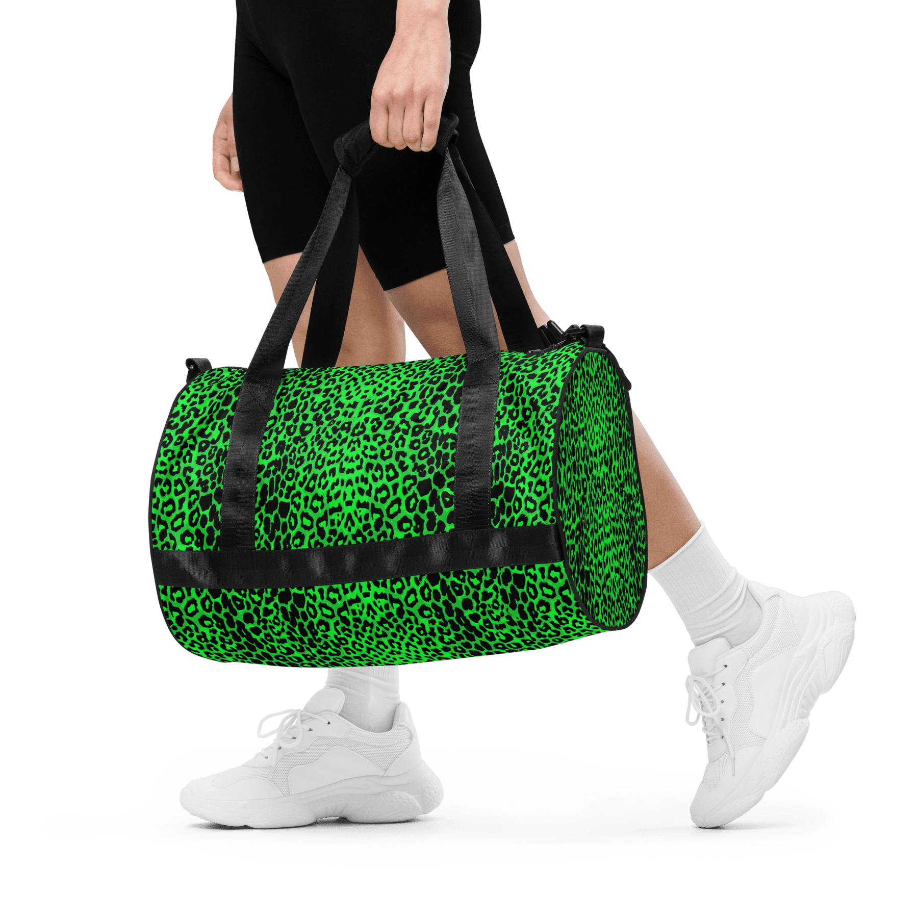 Lime Leopard Duffle Bag - Goth Cloth Co.gymwear3933216_15155