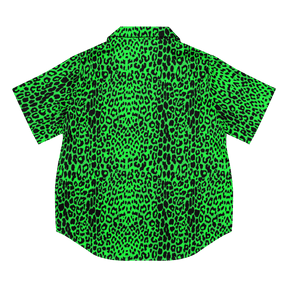 Lime Leopard Silky Pajama Top - Goth Cloth Co.7829852_20964