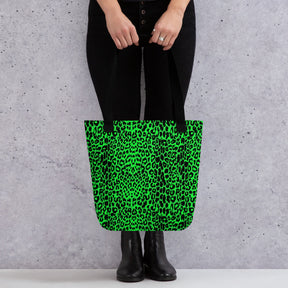 Lime Leopard Tote Bag - Goth Cloth Co.6449183_4533
