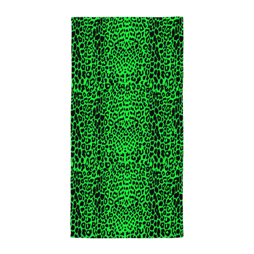 Lime Leopard Towel - Goth Cloth Co.5453100_8874