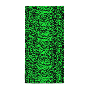 Lime Leopard Towel - Goth Cloth Co.5453100_8874