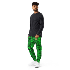 Lime Leopard Unisex Joggers - Goth Cloth Co.6360035_11033