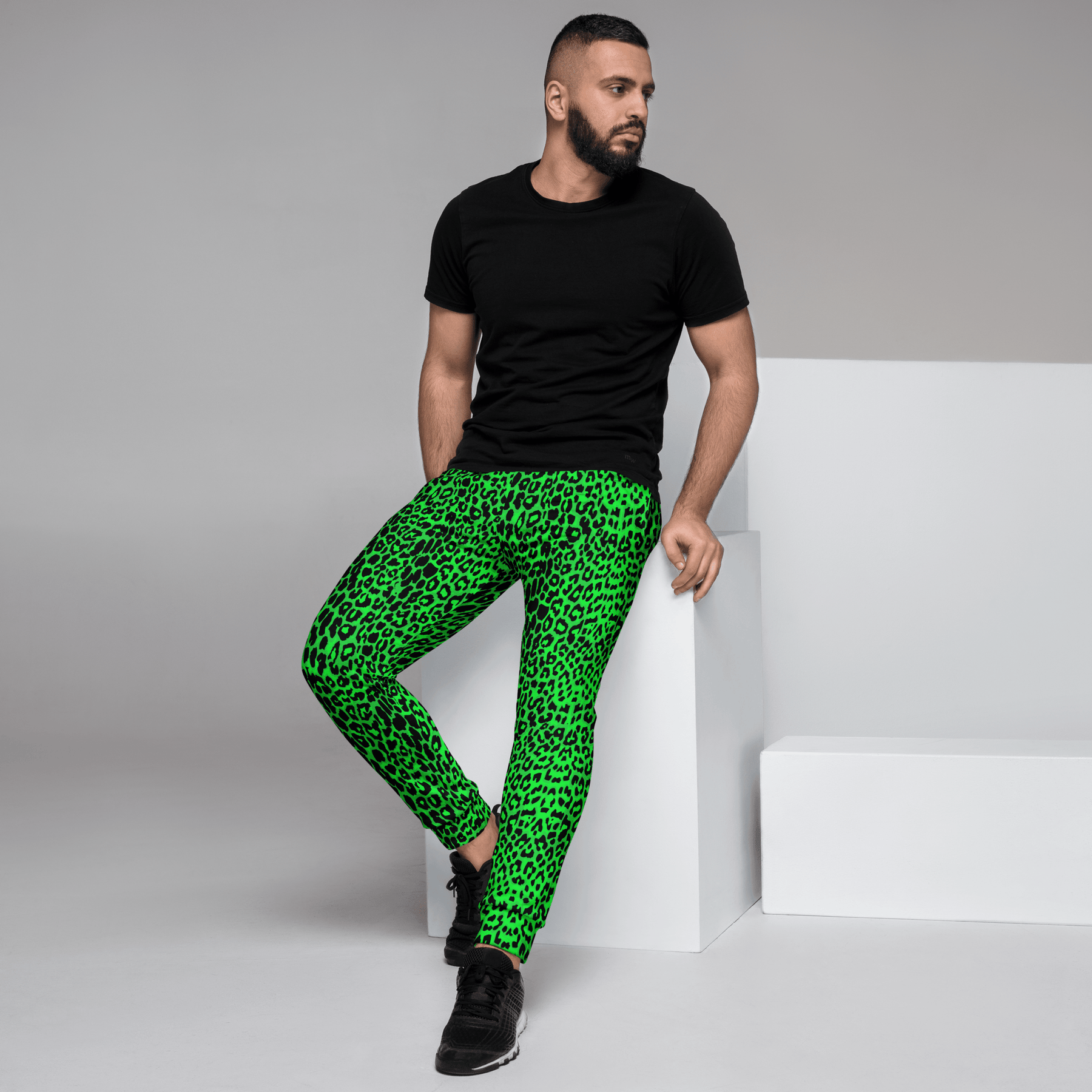 Lime Leopard Unisex Joggers - Goth Cloth Co.6360035_11033