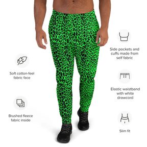 Lime Leopard Unisex Joggers - Goth Cloth Co.6360035_11033