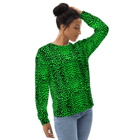 Lime Leopard Unisex Sweatshirt - Goth Cloth Co.9960237_19769